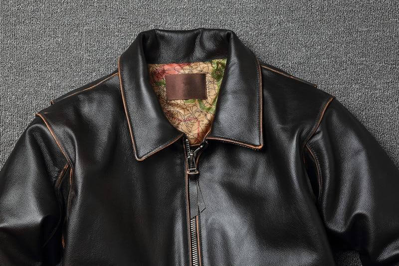 A2 Leather Pilot Jacket - Image 9