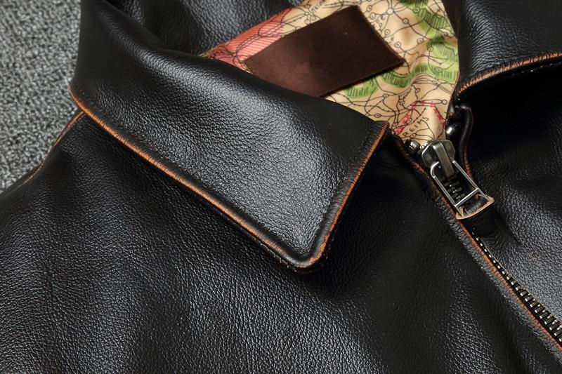 A2 Leather Pilot Jacket - Image 8