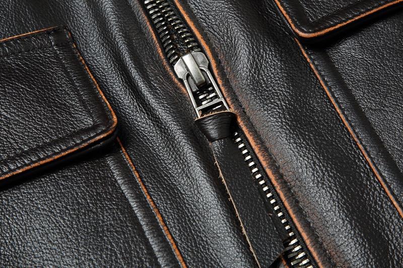 A2 Leather Pilot Jacket - Image 5