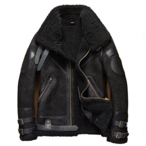 Shearling Flyer Coat