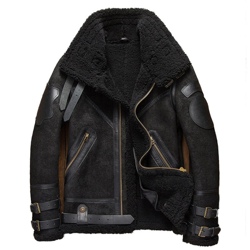 Shearling Flyer Coat