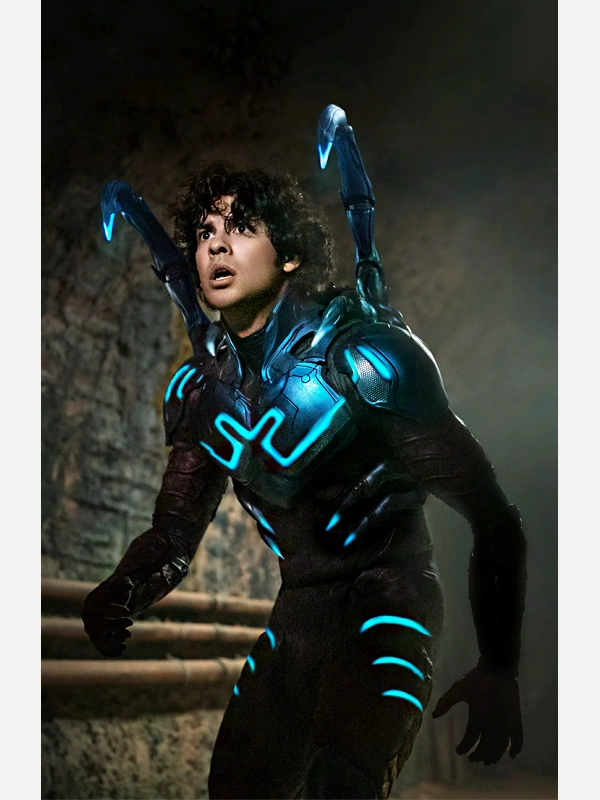 Xolo Maridueña Blue Beetle Jacket