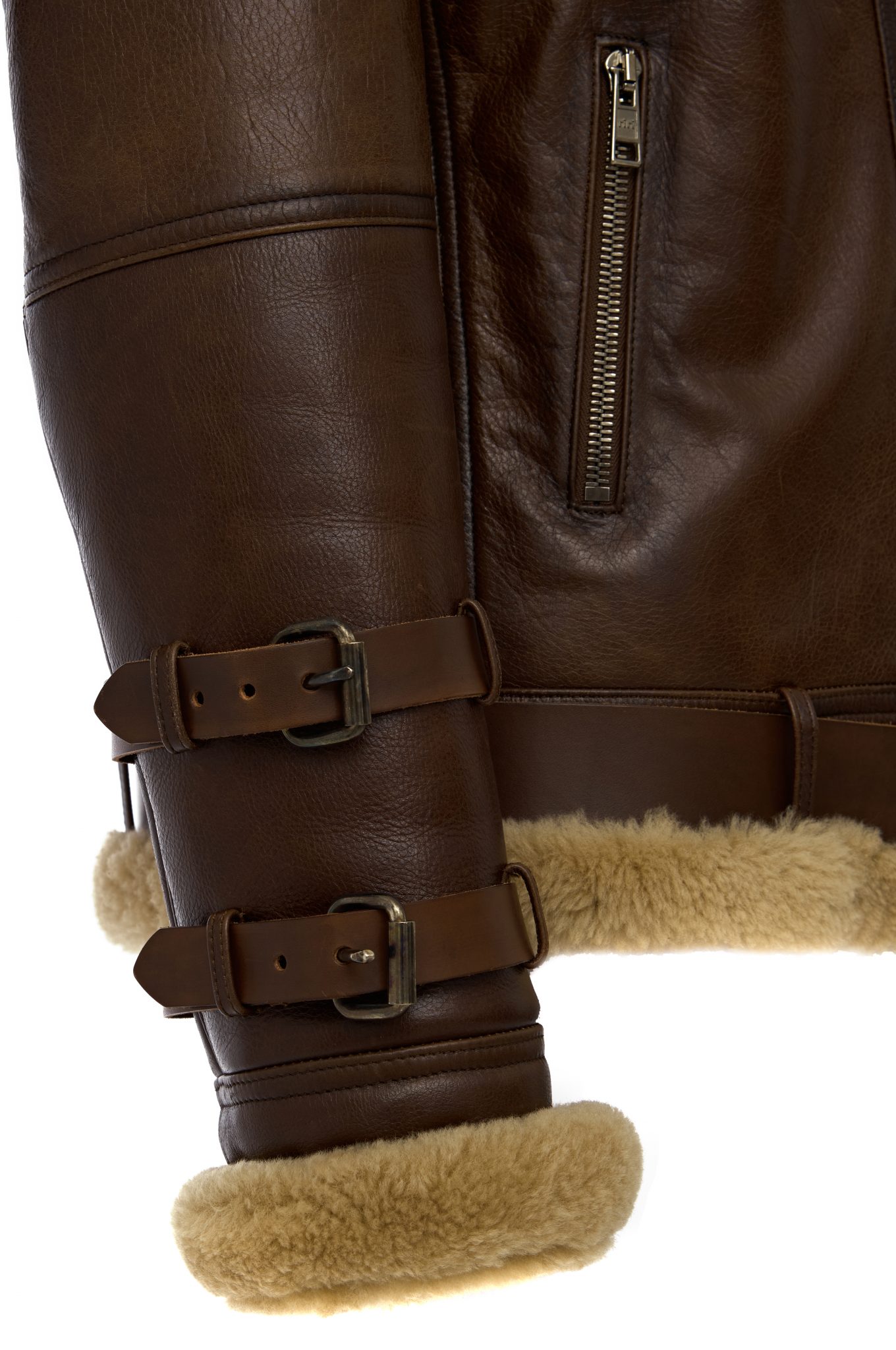 Douglas Bomber Leather Jacket - Image 2