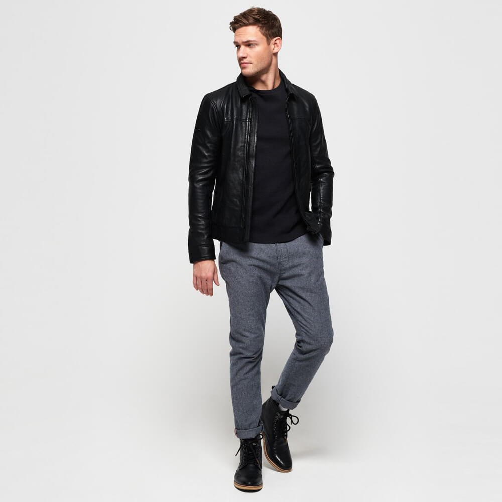 Sleeker Leather Jacket - Image 3
