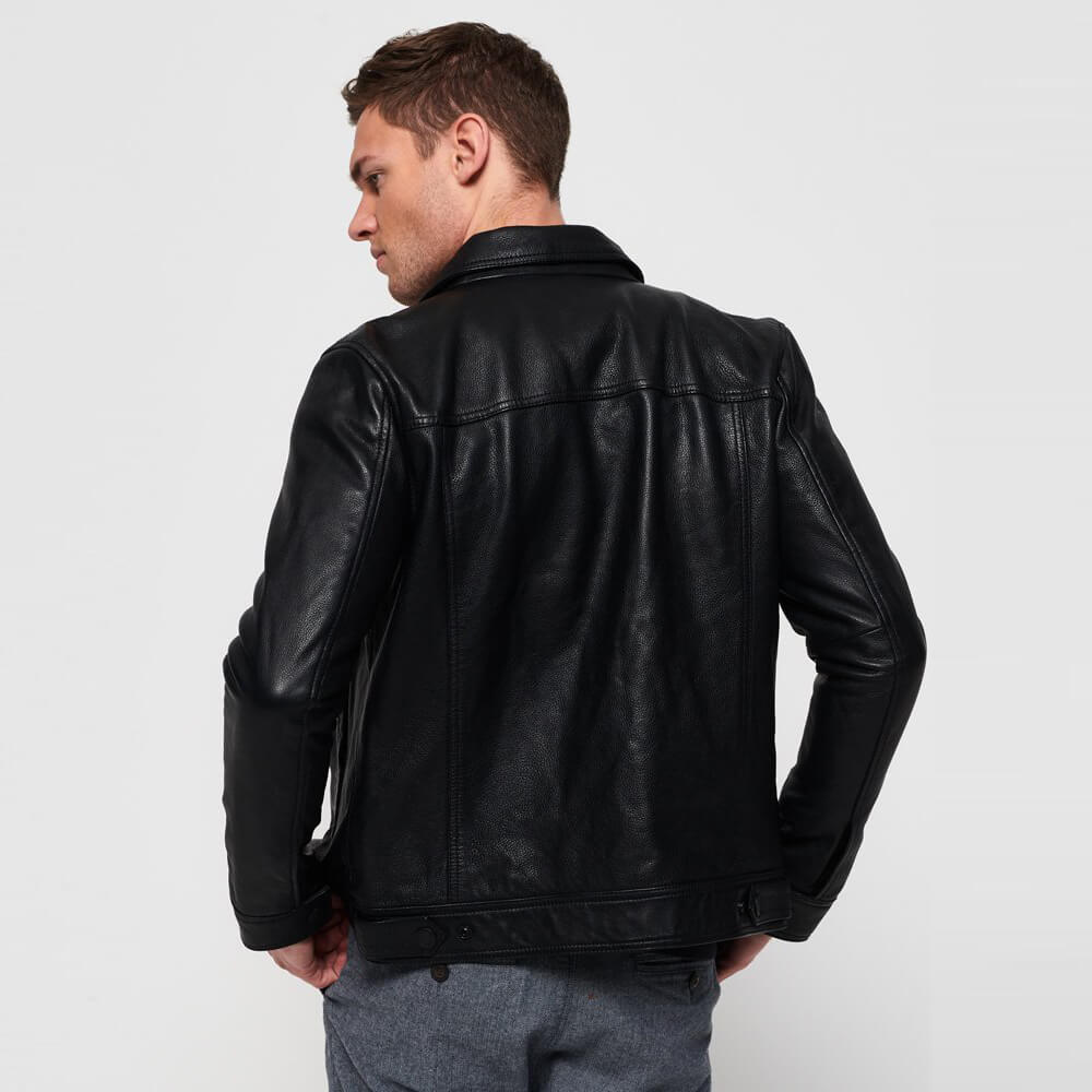 Sleeker Leather Jacket - Image 4
