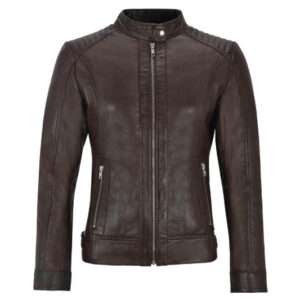 Biker Brown Retro Padded Style